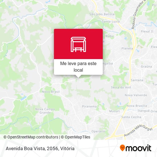Avenida Boa Vista, 2056 mapa