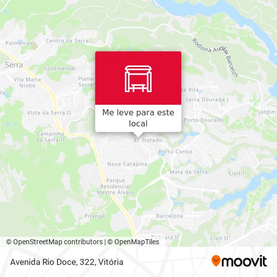 Avenida Rio Doce, 322 mapa