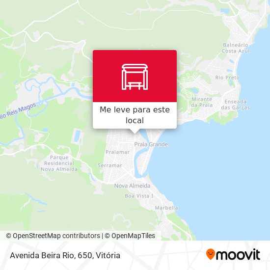 Avenida Beira Rio, 650 mapa