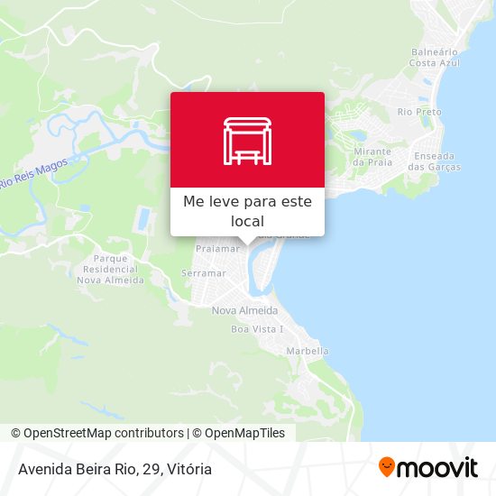 Avenida Beira Rio, 29 mapa