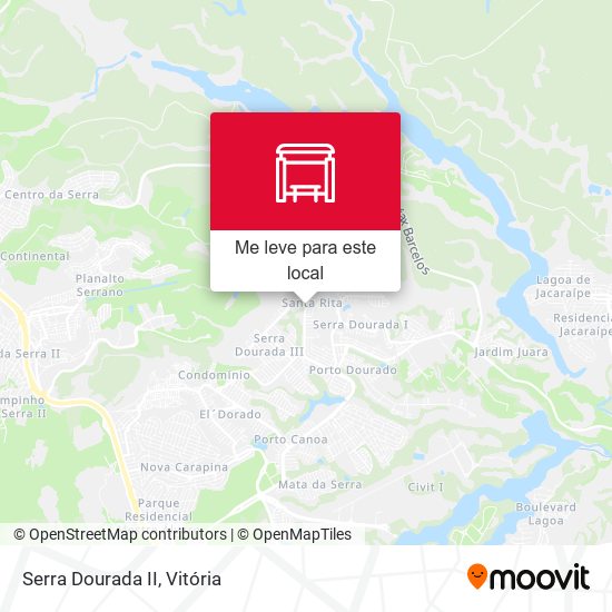 Serra Dourada II mapa
