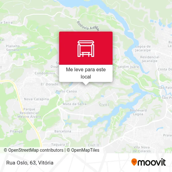 Rua Oslo, 63 mapa
