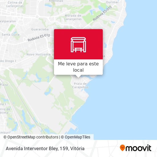 Avenida Interventor Bley, 159 mapa