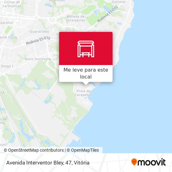 Avenida Interventor Bley, 47 mapa
