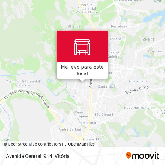 Avenida Central, 914 mapa
