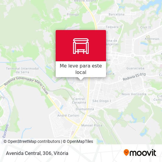 Avenida Central, 306 mapa