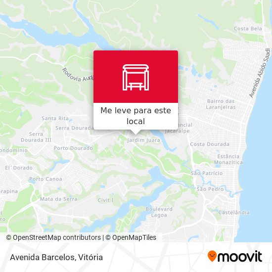 Avenida Barcelos mapa