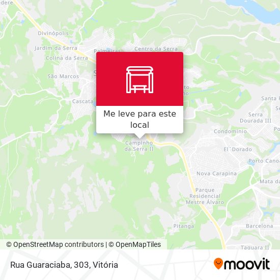 Rua Guaraciaba, 303 mapa