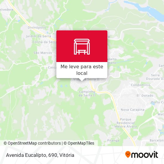 Avenida Eucalípto, 690 mapa