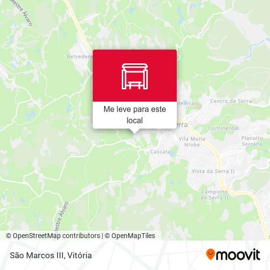 São Marcos III mapa