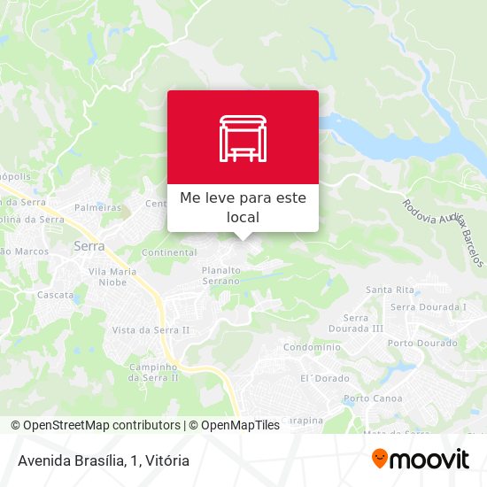 Avenida Brasília, 1 mapa