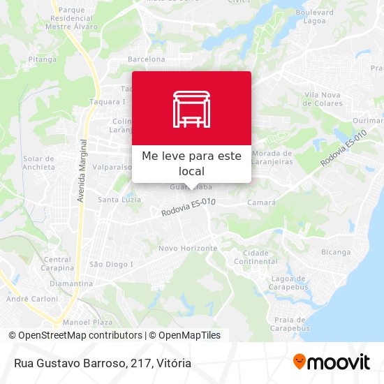 Rua Gustavo Barroso, 217 mapa