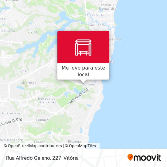Rua Alfredo Galeno, 227 mapa