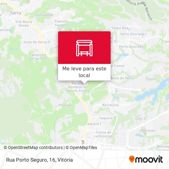 Rua Porto Seguro, 16 mapa