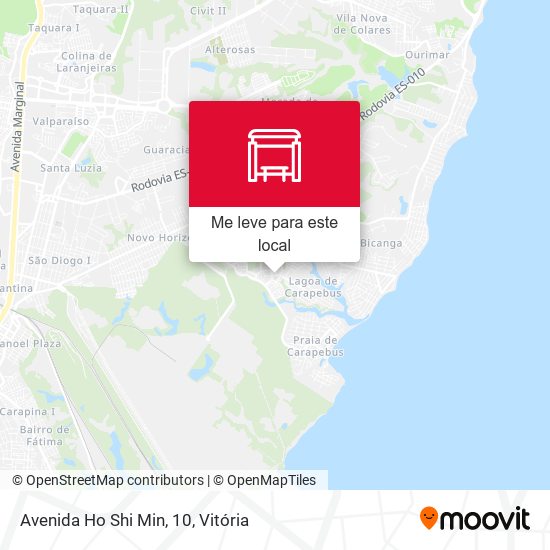 Avenida Ho Shi Min, 10 mapa