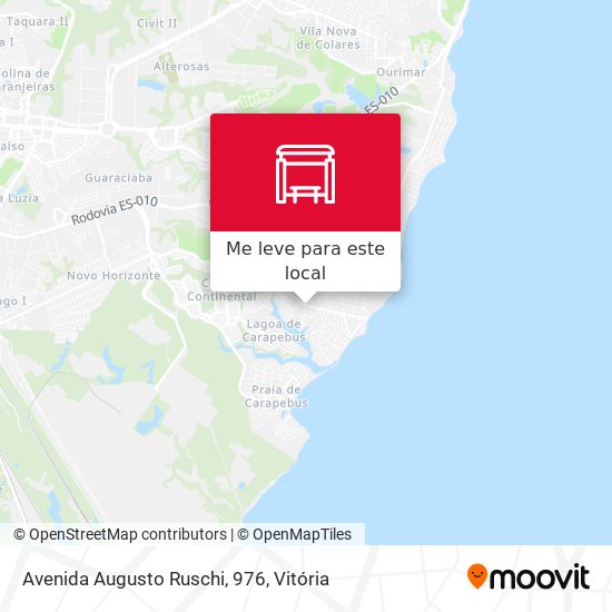 Avenida Augusto Ruschi, 976 mapa