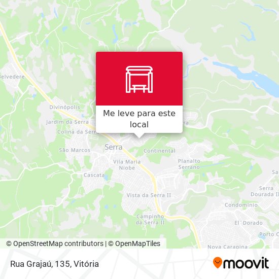 Rua Grajaú, 135 mapa