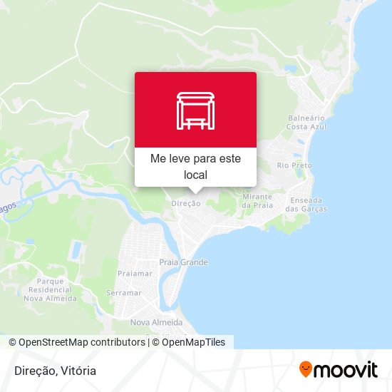 Direção mapa