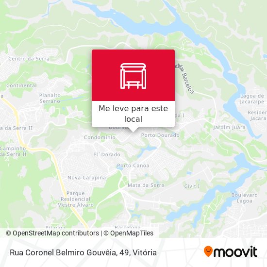 Rua Coronel Belmiro Gouvêia, 49 mapa