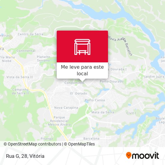 Rua G, 28 mapa