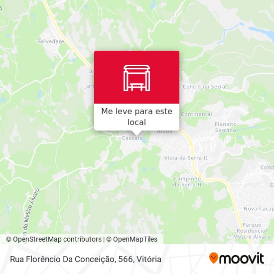 Rua Florêncio Da Conceição, 566 mapa