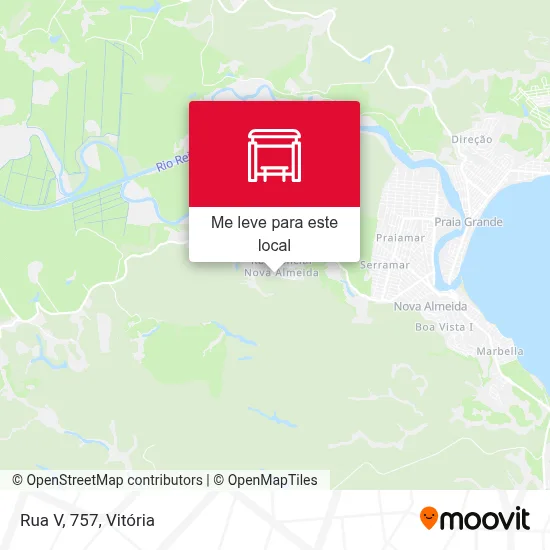 Rua V, 757 mapa