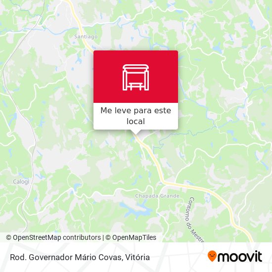 Rod. Governador Mário Covas mapa