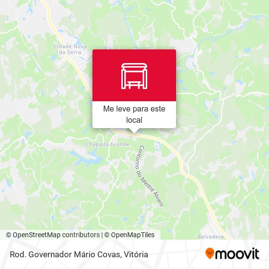 Rod. Governador Mário Covas mapa