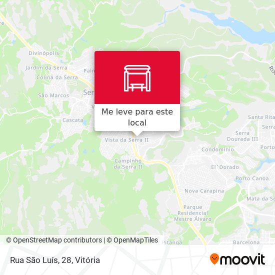 Rua São Luís, 28 mapa