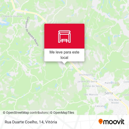 Rua Duarte Coelho, 14 mapa