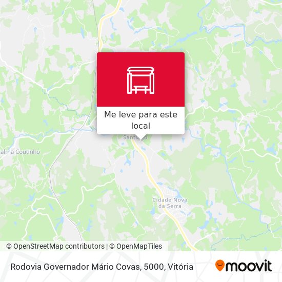 Rodovia Governador Mário Covas, 5000 mapa