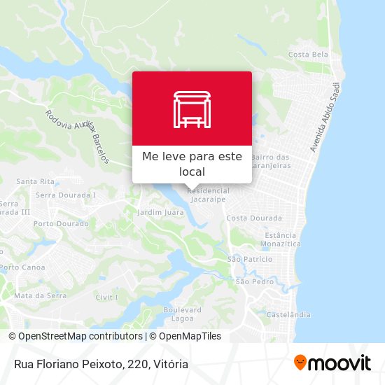 Rua Floriano Peixoto, 220 mapa