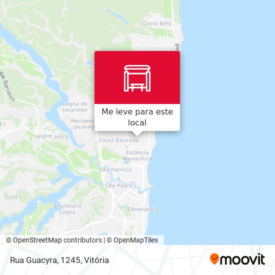Rua Guacyra, 1245 mapa
