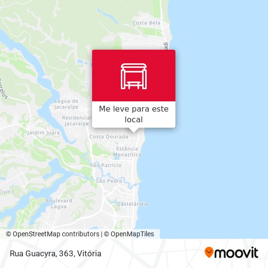 Rua Guacyra, 363 mapa