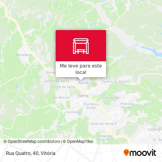 Rua Quatro, 40 mapa