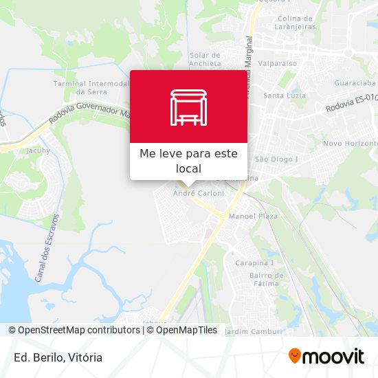Ed. Berilo mapa