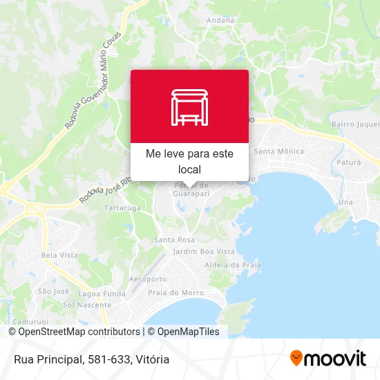 Rua Principal, 581-633 mapa