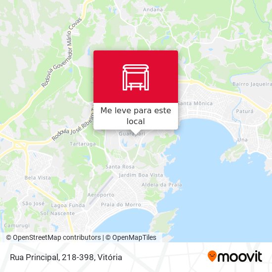 Rua Principal, 218-398 mapa