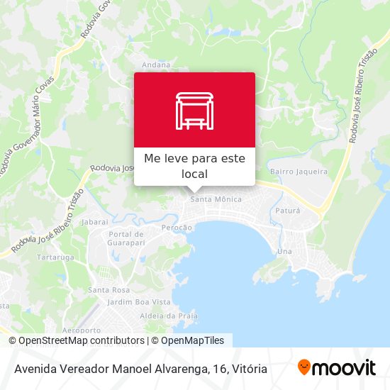 Avenida Vereador Manoel Alvarenga, 16 mapa