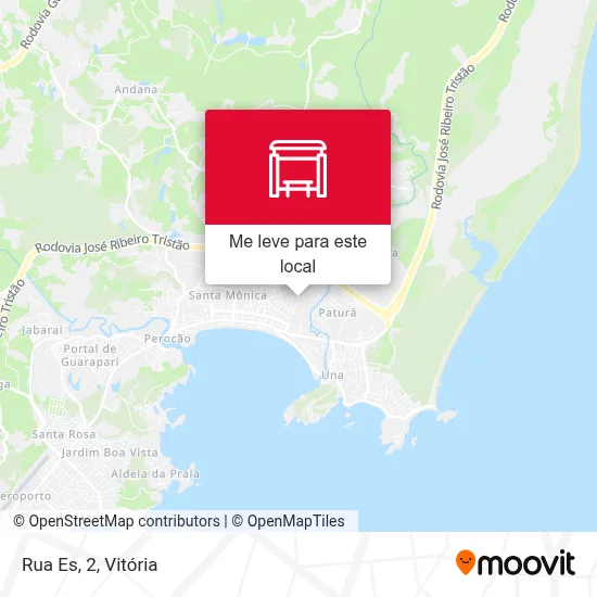 Rua Es, 2 mapa