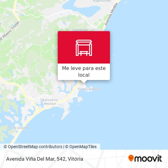 Avenida Viña Del Mar, 542 mapa