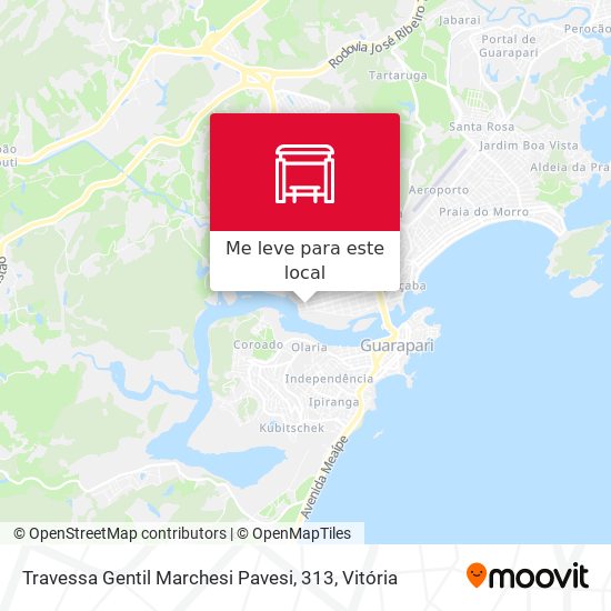 Travessa Gentil Marchesi Pavesi, 313 mapa