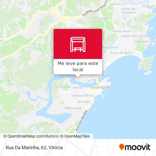 Rua Da Marinha, 62 mapa