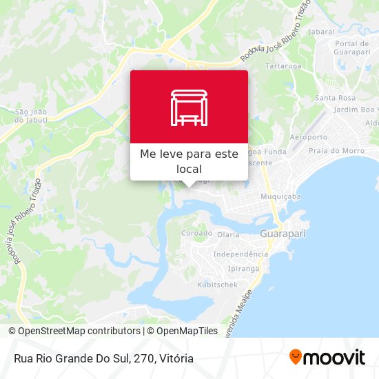 Rua Rio Grande Do Sul, 270 mapa