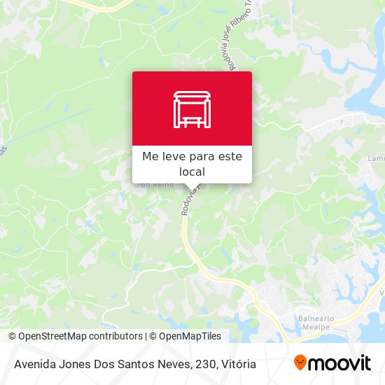 Avenida Jones Dos Santos Neves, 230 mapa