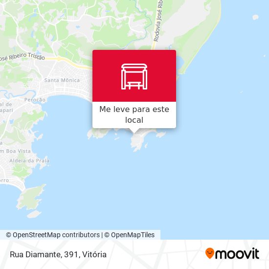 Rua Diamante, 391 mapa