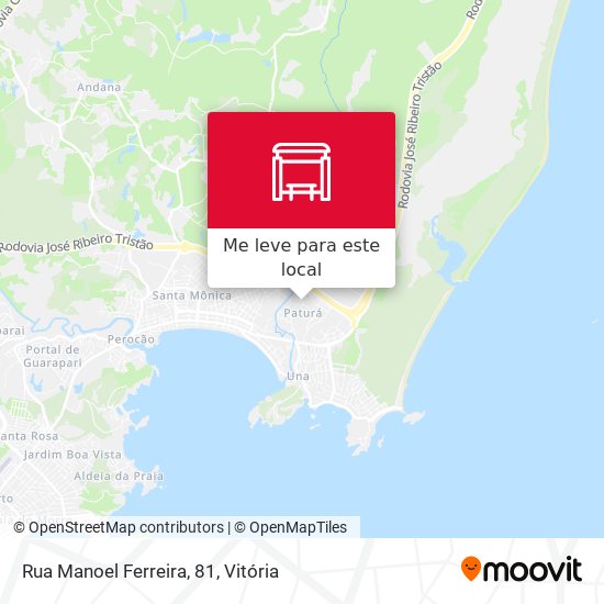 Rua Manoel Ferreira, 81 mapa