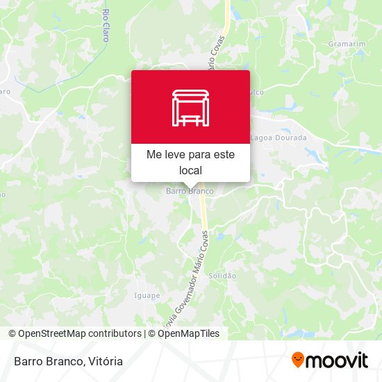 Barro Branco mapa