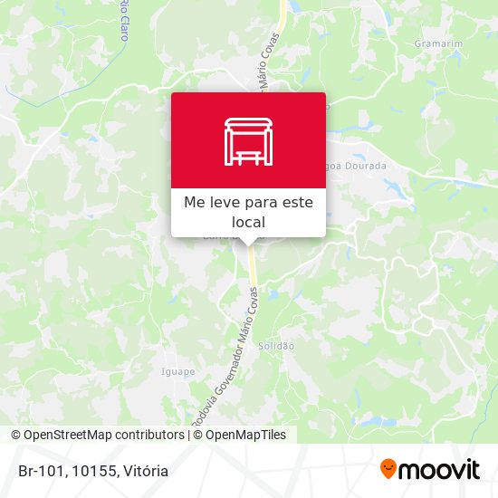 Br-101, 10155 mapa