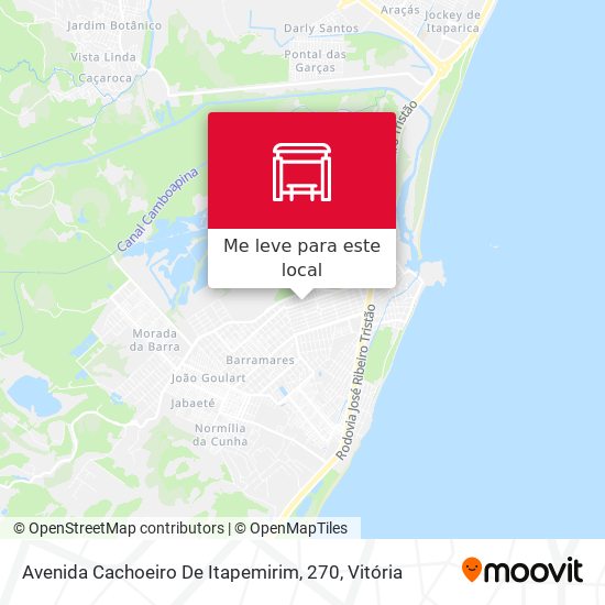 Avenida Cachoeiro De Itapemirim, 270 mapa